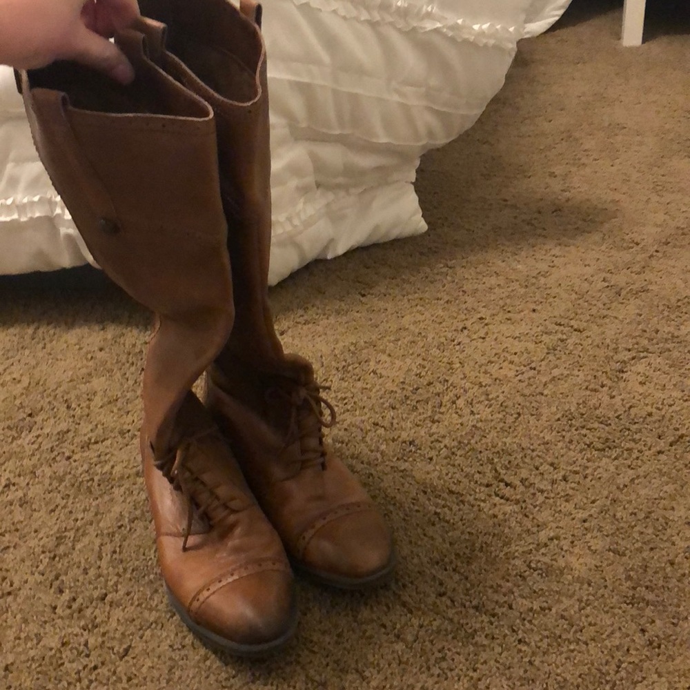 Sam Edelman Knee High Genuine Leather Boots
